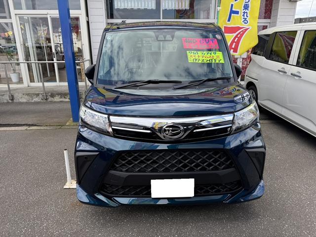 トール Ｘ　４ＷＤ　バックカメラ　ＴＶ　両側スライド・片側電動　クリアランスソナー　衝突被害軽減システム　オートライト　スマートキー　アイドリングストップ　電動格納ミラー　シートヒーター　ウォークスルー　ＣＶＴ（2枚目）