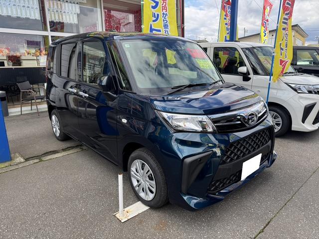 トール Ｘ　４ＷＤ　バックカメラ　ＴＶ　両側スライド・片側電動　クリアランスソナー　衝突被害軽減システム　オートライト　スマートキー　アイドリングストップ　電動格納ミラー　シートヒーター　ウォークスルー　ＣＶＴ（3枚目）