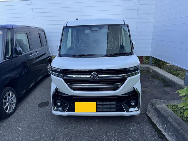 スペーシアカスタム ハイブリッドＧＳ　４ＷＤ　両側スライド・片側電動　クリアランスソナー　オートクルーズコントロール　レーンアシスト　衝突被害軽減システム　オートライト　ＬＥＤヘッドランプ　スマートキー　アイドリングストップ（2枚目）