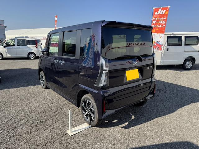 タント カスタムＸ　４ＷＤ　バックカメラ　両側電動スライドドア　クリアランスソナー　衝突被害軽減システム　オートライト　ＬＥＤヘッドランプ　スマートキー　アイドリングストップ　電動格納ミラー　シートヒーター　ベンチシート（18枚目）