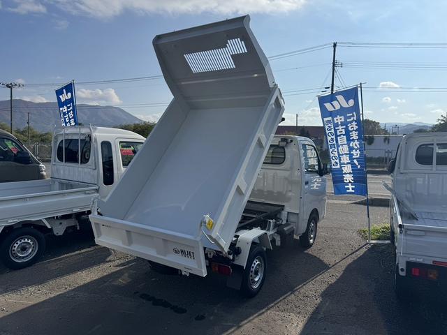 ハイゼットトラック 多目的ダンプ 4WD CVT 衝突被害軽減システム クリアランスソナー アイドリングストップ オートライト ESC エアコン(4枚目)