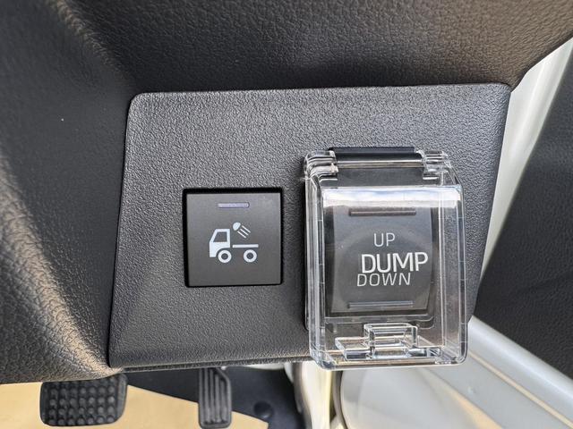 ハイゼットトラック 多目的ダンプ 4WD CVT 衝突被害軽減システム クリアランスソナー アイドリングストップ オートライト ESC エアコン(11枚目)