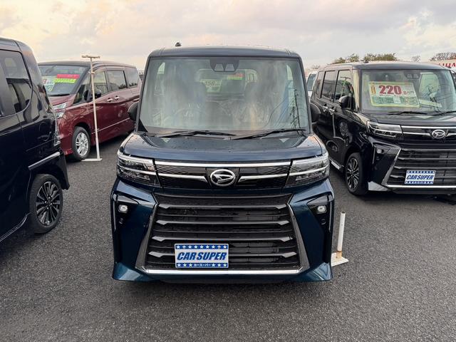 タント カスタムRS ディスプレイオーディオ 4WD 両側電動スライドドア クリアランスソナー 衝突被害軽減システム オートライト LEDヘッドランプ シートヒーター ベンチシート CVT 盗難防止システム ABS(14枚目)