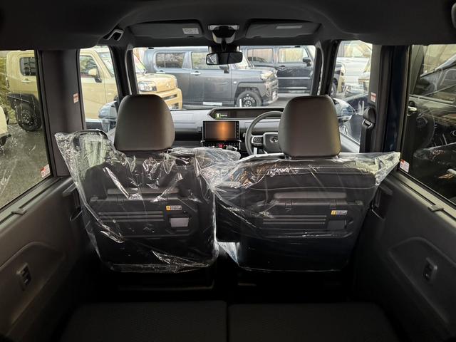 タント カスタムRS ディスプレイオーディオ 4WD 両側電動スライドドア クリアランスソナー 衝突被害軽減システム オートライト LEDヘッドランプ シートヒーター ベンチシート CVT 盗難防止システム ABS(25枚目)