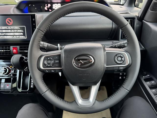 タント カスタムRSリミテッド ディスプレイオーディオ 4WD ETC 両側電動スライドドア クリアランスソナー オートクルーズコントロール 衝突被害軽減システム オートライト LEDヘッドランプ シートヒーター ベンチシート(3枚目)