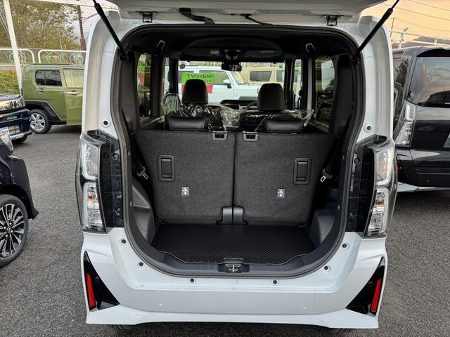 タント カスタムRSリミテッド ディスプレイオーディオ 4WD ETC 両側電動スライドドア クリアランスソナー オートクルーズコントロール 衝突被害軽減システム オートライト LEDヘッドランプ シートヒーター ベンチシート(19枚目)