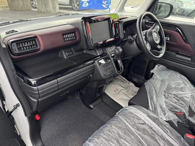 スペーシアカスタム ハイブリッドＧＳ　ステアリングスイッチ　シートヒーター　エンジンプッシュスタート　４ＷＤ　両側スライド・片側電動　クリアランスソナー　オートクルーズコントロール　レーンアシスト　衝突被害軽減システム　ＬＥＤヘッドランプ（18枚目）