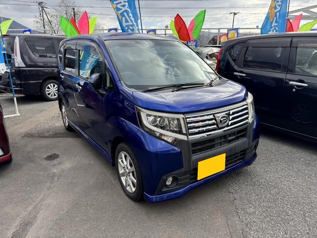 ムーヴ カスタム　Ｘ　ＳＡ　４ＷＤ　ナビ　衝突被害軽減システム　オートライト　ＬＥＤヘッドランプ　スマートキー　アイドリングストップ　電動格納ミラー　ベンチシート　ＣＶＴ　盗難防止システム　ＡＢＳ　ＥＳＣ　アルミホイール（14枚目）