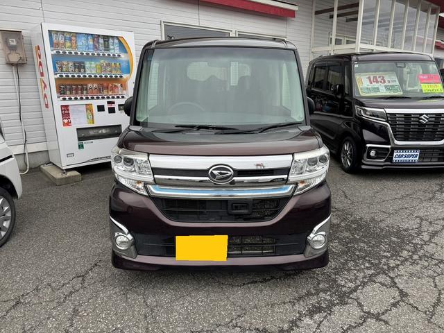 タント カスタムＸ　トップエディションＳＡ　４ＷＤ　両側スライド・片側電動　衝突被害軽減システム　ＬＥＤヘッドランプ　スマートキー　アイドリングストップ　電動格納ミラー　ベンチシート　ＣＶＴ　盗難防止システム　ＡＢＳ　ＥＳＣ　アルミホイール（2枚目）