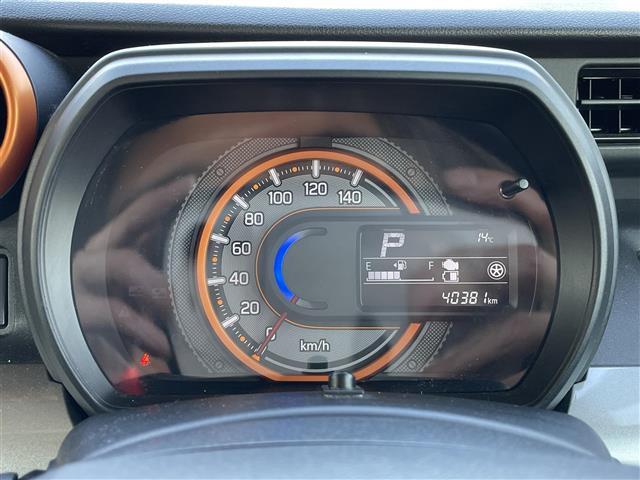 スペーシアギア ハイブリッドXZ ワンオーナー/4WD/社外オーディオ/両側パワースライドドア/パーキングセンサー/車線逸脱防止/衝突軽減ブレーキ/横滑り防止/純正LEDヘッドライト/フォグランプ/シートヒーター/ETC/取説/保証書(8枚目)