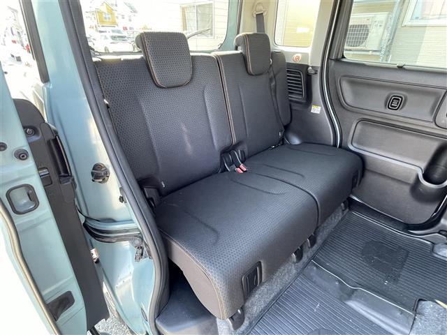 スペーシアギア ハイブリッドXZ ワンオーナー/4WD/社外オーディオ/両側パワースライドドア/パーキングセンサー/車線逸脱防止/衝突軽減ブレーキ/横滑り防止/純正LEDヘッドライト/フォグランプ/シートヒーター/ETC/取説/保証書(25枚目)