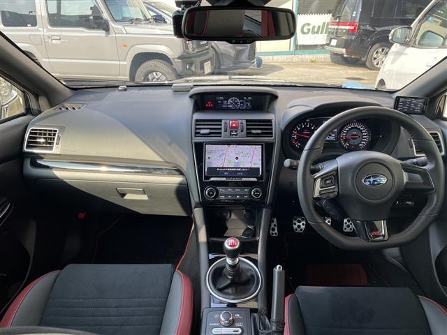 WRX STI STI タイプS 寒冷地仕様/4WD/STIエアロ/純正19AW/純正キャリパー/純正フロアマット/社外マフラー(FUJITSUBO)/レカロシート/パワーシートD/N/社外ナビ/フォグランプ/オートライト/横滑り防止(2枚目)