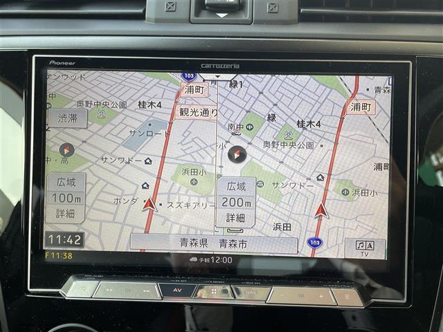 WRX STI STI タイプS 寒冷地仕様/4WD/STIエアロ/純正19AW/純正キャリパー/純正フロアマット/社外マフラー(FUJITSUBO)/レカロシート/パワーシートD/N/社外ナビ/フォグランプ/オートライト/横滑り防止(7枚目)