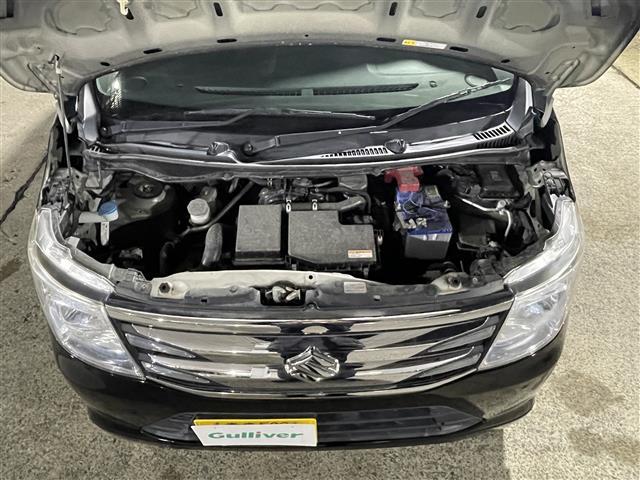 ワゴンＲ ＦＺ　４ＷＤ／寒冷地仕様／純正ミュージックサーバー／ＡＭ／ＦＭ／ＣＤ／ＡＵＸ／純正１４ＡＷ／純正フロアマット／ベンチシート／シートヒーター前席／アイドリングストップ／横滑り防止機能／衝突軽減システム（32枚目）