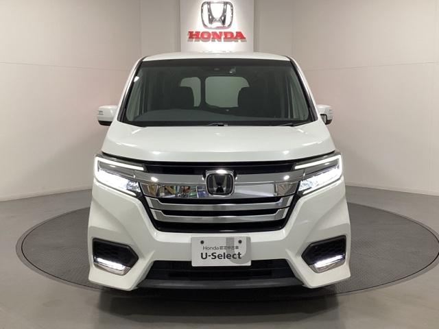 ステップワゴンスパーダ スパーダハイブリッドGホンダセンシング 光触媒抗菌消臭施工済 CMBS リヤカメラ スマキー Aストップ ESC USB入力 両側自動ドア オートエアコン LEDヘッドライト クルーズコントロール 地デジ ドラレコ付き ETC車載器 ABS(2枚目)