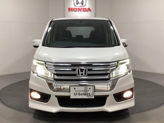 ステップワゴンスパーダ S 光触媒抗菌消臭施工済 Wエアバック スマートキーシステム 地デジ対応 両側スライド片側電動ドア パワステ パワーウインドウ 横滑り防止機能 キーレス Bカメラ エアバック ナビ&TV 3列シート(2枚目)