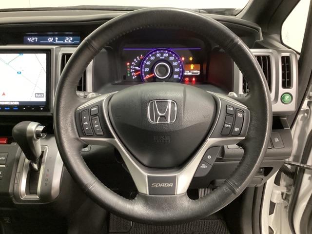 ステップワゴンスパーダ S 光触媒抗菌消臭施工済 Wエアバック スマートキーシステム 地デジ対応 両側スライド片側電動ドア パワステ パワーウインドウ 横滑り防止機能 キーレス Bカメラ エアバック ナビ&TV 3列シート(12枚目)