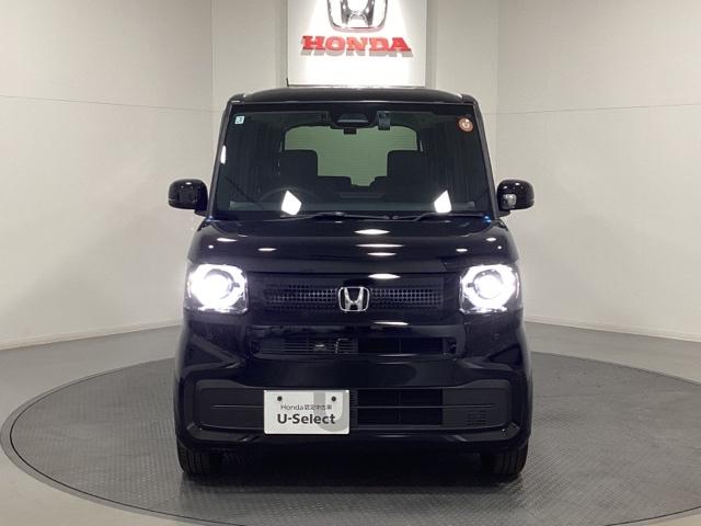 N-BOX ベースグレード 中古スタッドレスタイヤ、純正メモリーナビ、ドライブレコーダー前後装着+ETC付 当社デモカー 衝突軽減システム スマートキ- カーテンエアバック イモビライザー ECOモード 横滑り防止 キーフリー(4枚目)