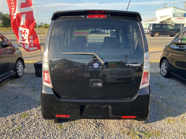 ワゴンRスティングレー T 4WD ターボ ETC ナビ TV オートライト HID スマートキー 電動格納ミラー シートヒーター ベンチシート ターボ CVT 盗難防止システム ABS CD アルミホイール 衝突安全ボディ(15枚目)