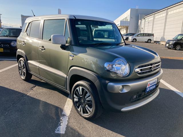 クロスビー ＨＹＢＲＩＤ　ＭＶ　３型　２ＷＤ　６ＡＴ　ナビ　ＥＴＣ　★中古車ご成約時にスズキ安心メンテナンスパックをご加入で、スズキ純正ナビ本体１５％ＯＦＦ！！、またはスズキ純正オプション本体１５％ＯＦＦ！！（工賃・付属品は別途頂戴いたします）★（5枚目）