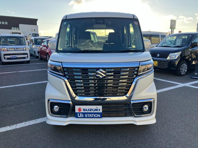 スペーシアカスタム カスタム　ＨＹＢＲＩＤ　ＸＳ　ＭＫ５３Ｓ　２ＷＤ　ＣＶＴ　★中古車ご成約時にスズキ安心メンテナンスパックをご加入で、スズキ純正ナビ本体１５％ＯＦＦ！！、またはスズキ純正オプション本体１５％ＯＦＦ！！（工賃・付属品は別途頂戴いたします）★（4枚目）