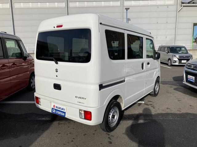 エブリイ PAリミテッド 6型 パートタイム4WD CVT ★中古車ご成約時にスズキ純正ナビ本体50%OFF!、または50台限定で当社指定10インチナビ本体80%OFF!!(工賃・付属品は別途頂戴いたします)★(6枚目)