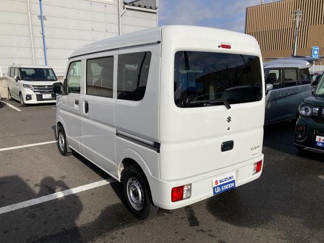 エブリイ PAリミテッド 6型 パートタイム4WD CVT ★中古車ご成約時にスズキ純正ナビ本体50%OFF!、または50台限定で当社指定10インチナビ本体80%OFF!!(工賃・付属品は別途頂戴いたします)★(7枚目)