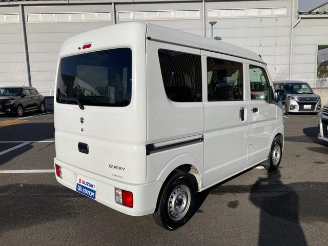 エブリイ PAリミテッド 6型 パートタイム4WD CVT ★中古車ご成約時にスズキ純正ナビ本体50%OFF!、または50台限定で当社指定10インチナビ本体80%OFF!!(工賃・付属品は別途頂戴いたします)★(6枚目)