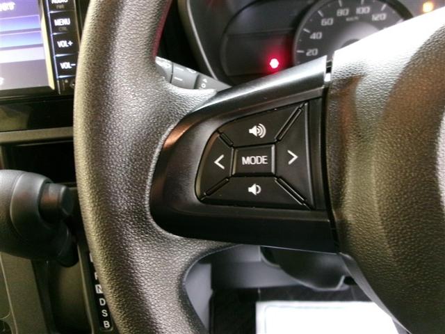 ハンドルのお手元でオーディオの音量等を調節できます。