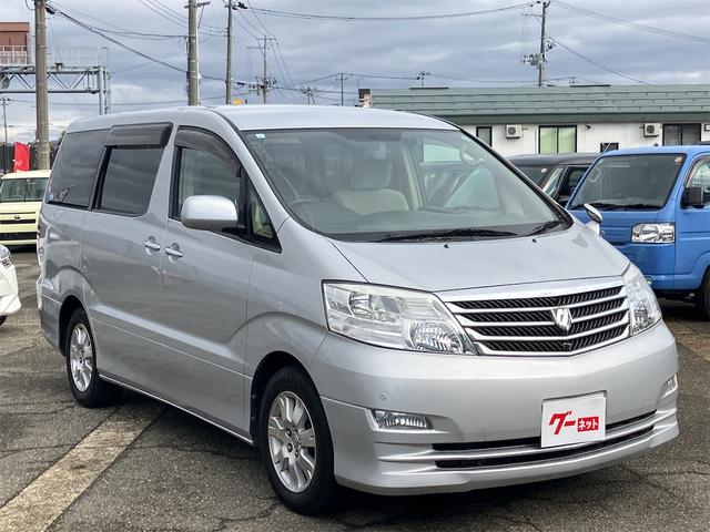 アルファードG MX Lエディション 4WD バックカメラ ナビ クリアランスソナー レーンアシスト 両側スライド・片側電動 オートライト HID キーレスエントリー 電動格納ミラー 3列シート AT アルミホイール CD MD(13枚目)