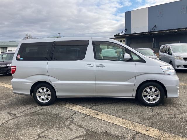 アルファードG MX Lエディション 4WD バックカメラ ナビ クリアランスソナー レーンアシスト 両側スライド・片側電動 オートライト HID キーレスエントリー 電動格納ミラー 3列シート AT アルミホイール CD MD(14枚目)