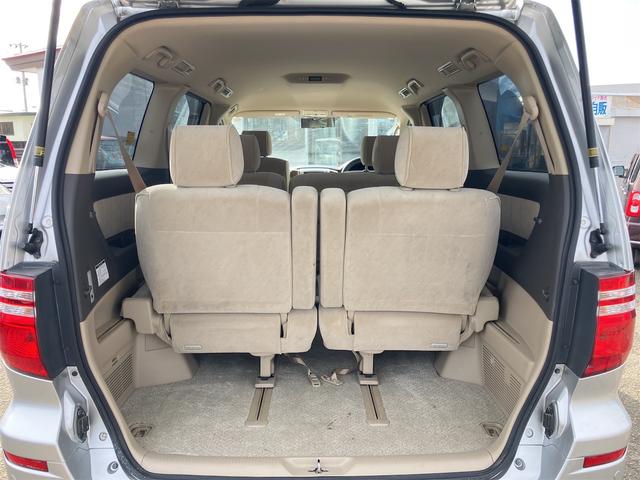 アルファードG MX Lエディション 4WD バックカメラ ナビ クリアランスソナー レーンアシスト 両側スライド・片側電動 オートライト HID キーレスエントリー 電動格納ミラー 3列シート AT アルミホイール CD MD(18枚目)