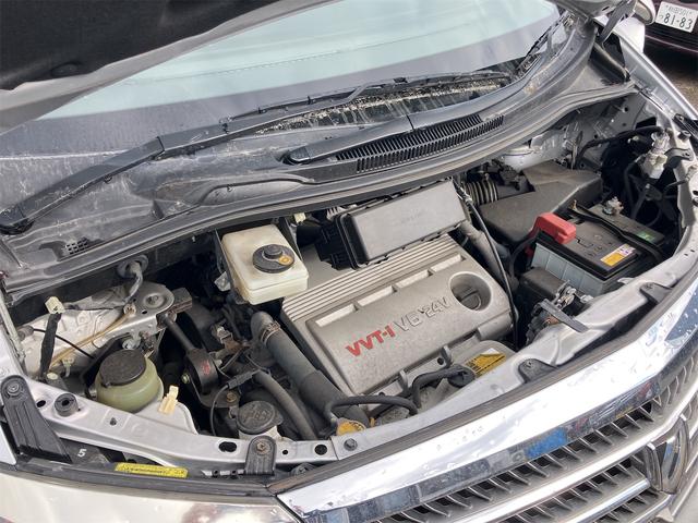 アルファードG MX Lエディション 4WD バックカメラ ナビ クリアランスソナー レーンアシスト 両側スライド・片側電動 オートライト HID キーレスエントリー 電動格納ミラー 3列シート AT アルミホイール CD MD(21枚目)