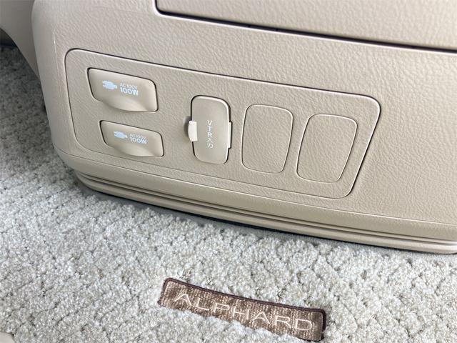 アルファードG MX Lエディション 4WD バックカメラ ナビ クリアランスソナー レーンアシスト 両側スライド・片側電動 オートライト HID キーレスエントリー 電動格納ミラー 3列シート AT アルミホイール CD MD(43枚目)