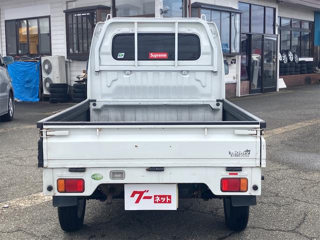 キャリイトラック 4WD MT アルミホイール エアコン パワーステアリング CD MD(7枚目)
