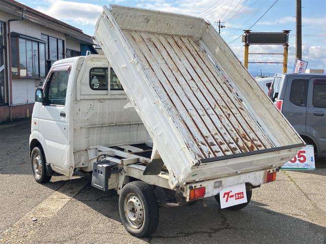キャリイトラック ダンプ　４ＷＤ　ＭＴ　エアコン　運転席エアバッグ（8枚目）