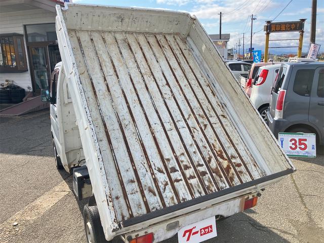 キャリイトラック ダンプ　４ＷＤ　ＭＴ　エアコン　運転席エアバッグ（9枚目）