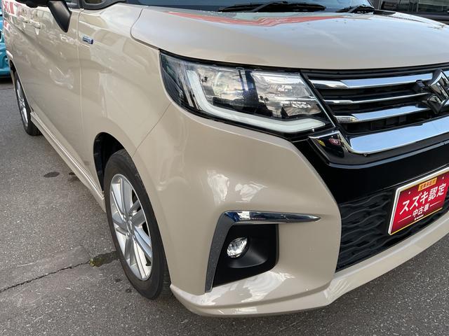 ソリオ ＨＹＢＲＩＤ　ＭＺ　２型　４ＷＤ　全方位モニタ付きナビ　両側リア電動スライドドア　アダプティブオートクルーズ　衝突被害軽減システム　横滑り防止機能　アイドリングストップ　プッシュスタート　オートエアコン　シートヒーター（35枚目）