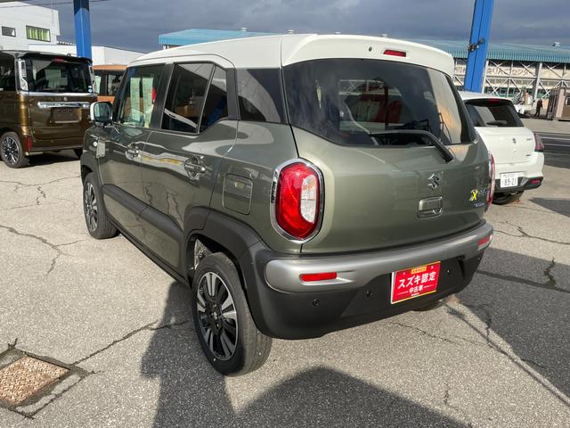 クロスビー ＨＹＢＲＩＤ　ＭＶ　４型　４ＷＤ　ナビ・オーディオレス　スノーモード付４ＷＤ　アダプティブオートクルーズ　衝突被害軽減システム　横滑り防止機能　アイドリングストップ　プッシュスタート　オートエアコン　シートヒーター　オートライト（12枚目）