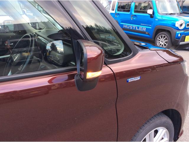 ソリオ ＨＹＢＲＩＤ　ＭＺ　４ＷＤ　全方位モニタ付きナビ　両側リア電動スライドドア　アダプティブクルーズコントロール　衝突被害軽減システム　横滑り防止機能　アイドリングストップ　プッシュスタート　オートエアコン　シートヒーター（37枚目）