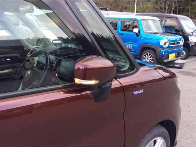 ソリオ ＨＹＢＲＩＤ　ＭＺ　４ＷＤ　全方位モニタ付きナビ　両側リア電動スライドドア　アダプティブクルーズコントロール　衝突被害軽減システム　横滑り防止機能　アイドリングストップ　プッシュスタート　オートエアコン　シートヒーター（38枚目）