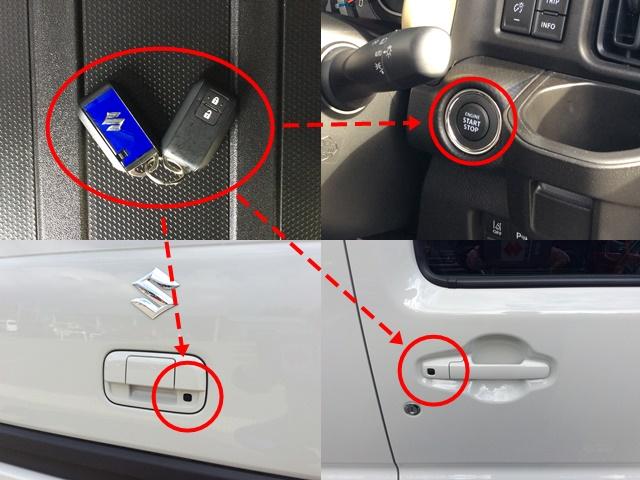 ハスラー HYBRID G 3型 4WD ナビ・オーディオレス スノーモード付4WD アダプティブオートクルーズ 衝突被害軽減システム 横滑り防止機能 アイドリングストップ プッシュスタート オートエアコン シートヒーター(4枚目)