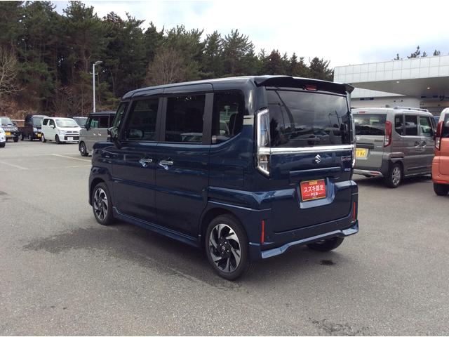 スペーシアカスタム カスタム　ＨＹＢＲＩＤ　ＸＳターボ　４ＷＤ　ナビ・オーディオレス　両側リア電動スライドドア　アダプティブクルーズコントロール　衝突被害軽減システム　衝突安全ボディ　横滑り防止機能　アイドリングストップ　オートエアコン　シートヒーター（11枚目）