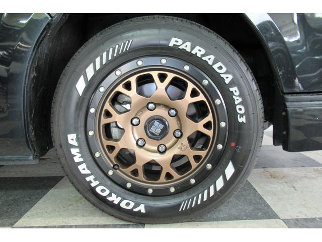 GL ロング ミドルルーフ 4WD リムコーポレーションサスペンションkit38mmローダウン XTREME-J16インチAW ヨコハマPARADAホワイトレター SDナビフルセグBカメラ LEDライト(67枚目)