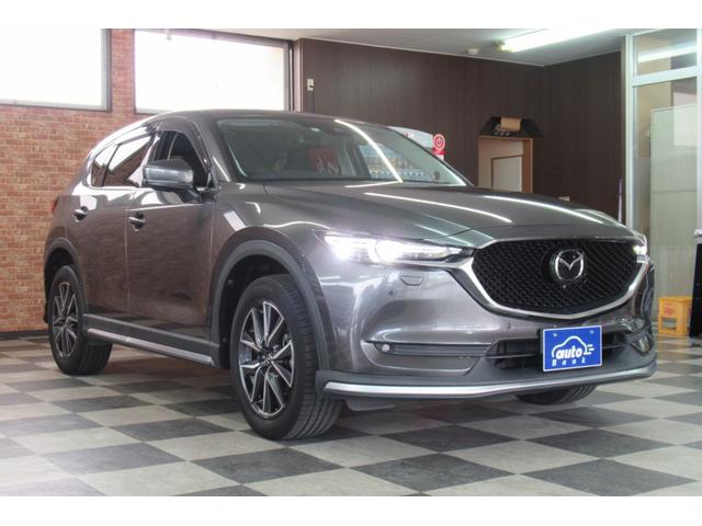 ＣＸ－５ ２５Ｓ　Ｌパッケージ　４ＷＤ　寒冷地仕様　ｉ－ＡＣＴＩＶＥＳＥＮＳＥ　黒革シート　純正ＳＤナビフルセグ／３６０°ビューモニター　Ｆパーキングセンサー　ＢＯＳＥサウンドシステム１０スピーカー　ＬＥＤヘッドライト　修復歴無し（3枚目）