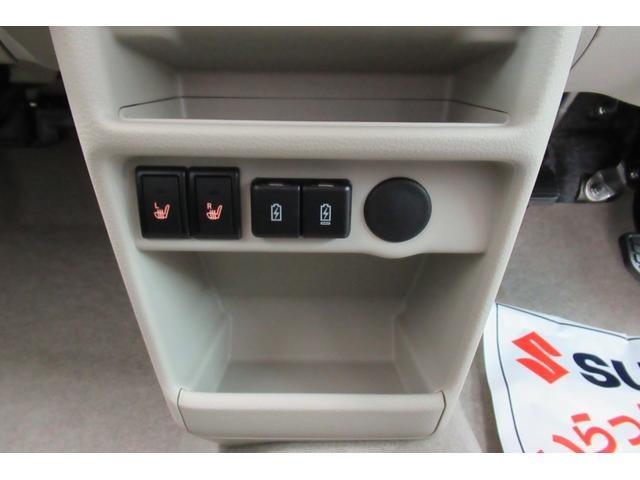 L 4WD スズキセーフティサポート LEDヘッドランプ USB電源ソケット インパネドリンクホルダー インパネアンダートレー インパネBOX フロントアームレストBOX 届出済み未使用車(43枚目)