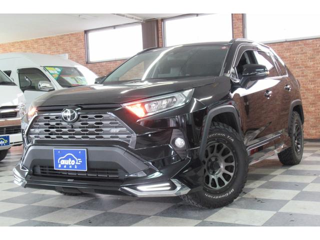 ＲＡＶ４ Ｇ　Ｚパッケージ　４ＷＤ　モデリスタエアロ　９インチディスプレイ／ナビフルセグ／パノラミックビューモニター　黒革シートヒーター　電動リヤゲート　修復歴無し　ワンオーナー禁煙車（72枚目）