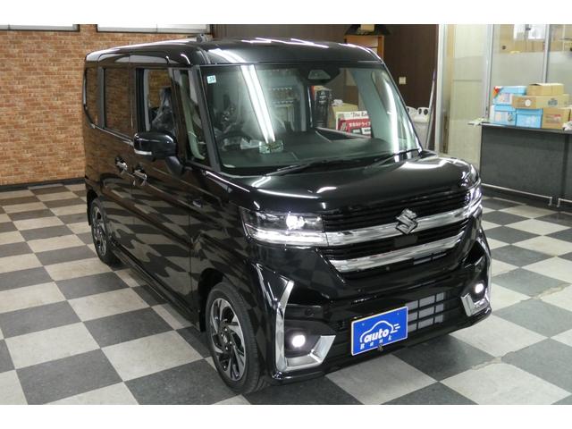 スペーシアカスタム ハイブリッドＸＳ　４ＷＤ　全方位モニター付メモリーナビゲーション　９インチディスプレイ／フルセグＴＶ　スマートフォン連携機能付　スズキコネクト対応通信機　届出済未使用車（50枚目）