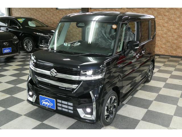 スペーシアカスタム ハイブリッドＸＳ　４ＷＤ　全方位モニター付メモリーナビゲーション　９インチディスプレイ／フルセグＴＶ　スマートフォン連携機能付　スズキコネクト対応通信機　届出済未使用車（63枚目）