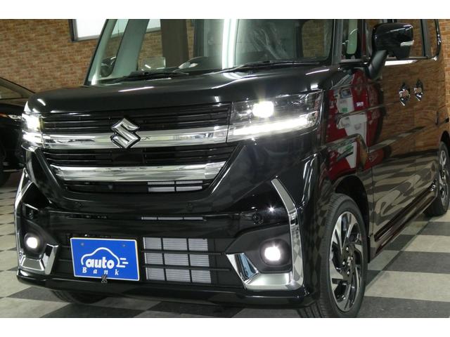 スペーシアカスタム ハイブリッドＸＳ　４ＷＤ　全方位モニター付メモリーナビゲーション　９インチディスプレイ／フルセグＴＶ　スマートフォン連携機能付　スズキコネクト対応通信機　届出済未使用車（65枚目）